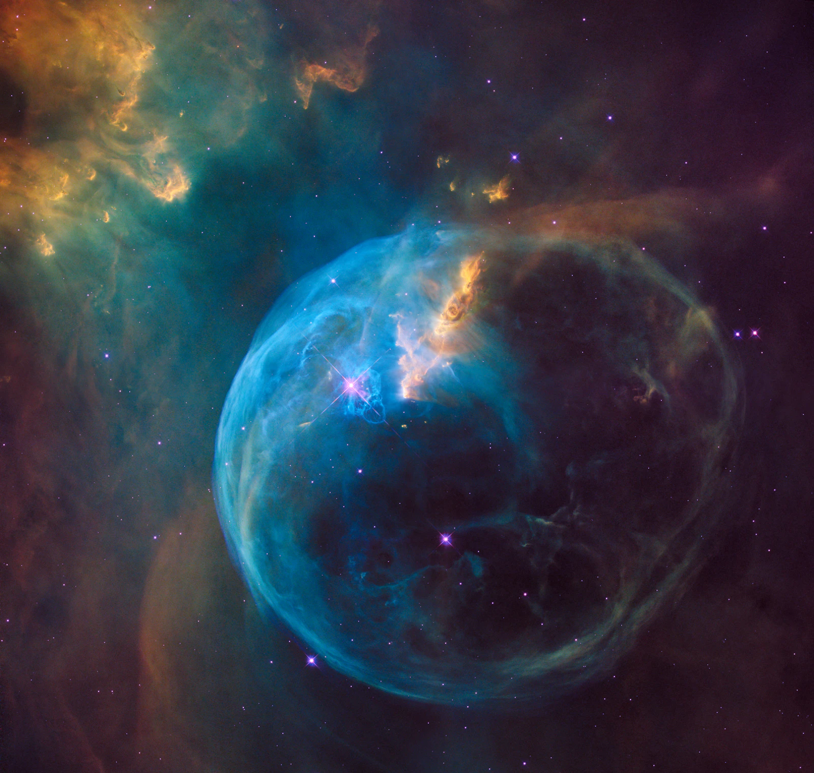 Deep space particles